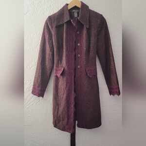 Bisou Bisou Sparkly Coat Size 5